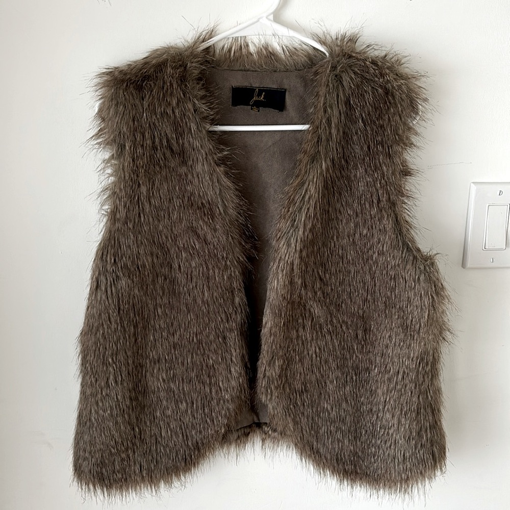 Jack (Nordstrom) Faux Fur Vest